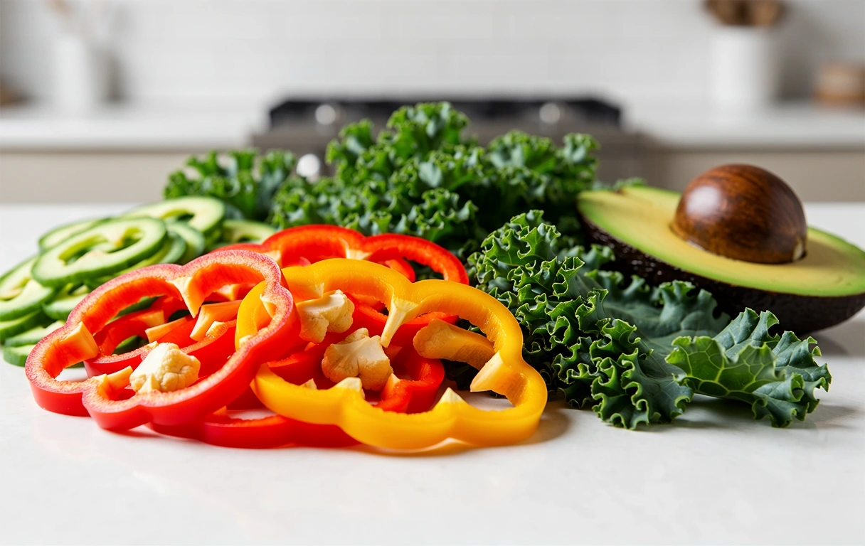 Fresh organic ingredients